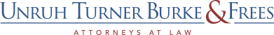 Unruh, Turner, Burke & Frees logo