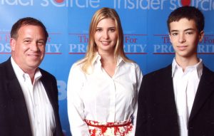trump50271 David Frees, Ivanka Trump and David's son Alex Frees